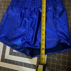 Spirit Glossy Royal Blue Athletic Shorts